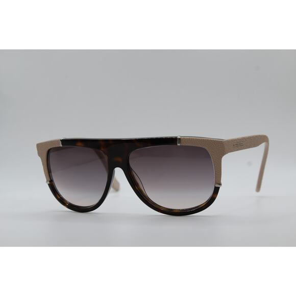 Balenciaga BA 25 Tan and Brown Tortoise Sunglasses - Picture 1 of 6